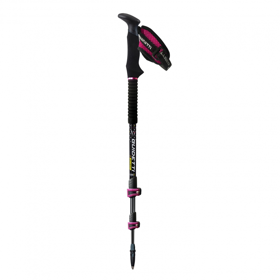 Hiking poles Guidetti BLight alu-carbon Rubis