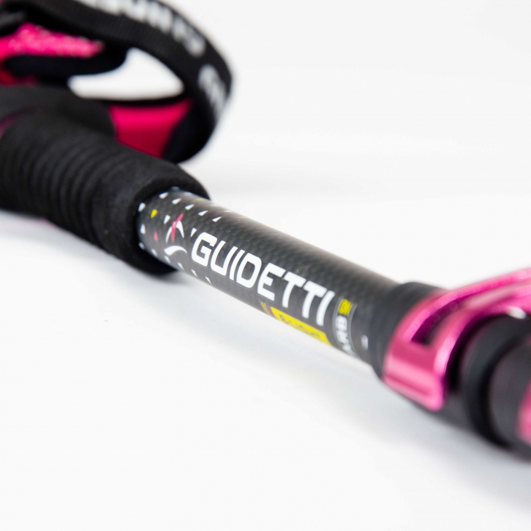 Hiking poles Guidetti BLight carbon Rubis