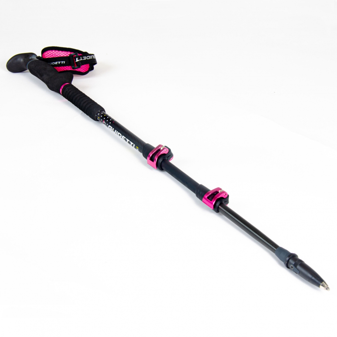 Hiking poles Guidetti BLight carbon Rubis